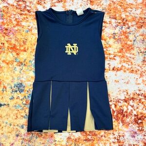Vintage Notre Dame Cheer Dress | Little King | Kids Sz 6